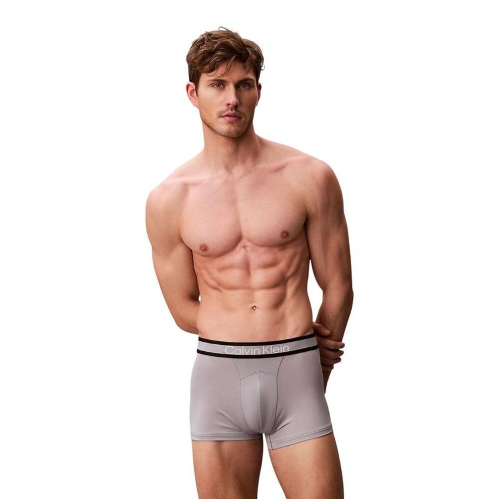 Calvin Klein Underwear Gray Recycled Polyester Men's Boxers